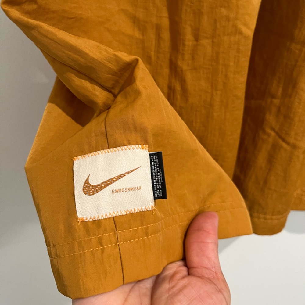 Nike Swooshwear Nylon‎ Desert Ochre/Orange Dress Sz. M NWT - Picture 6 of 13